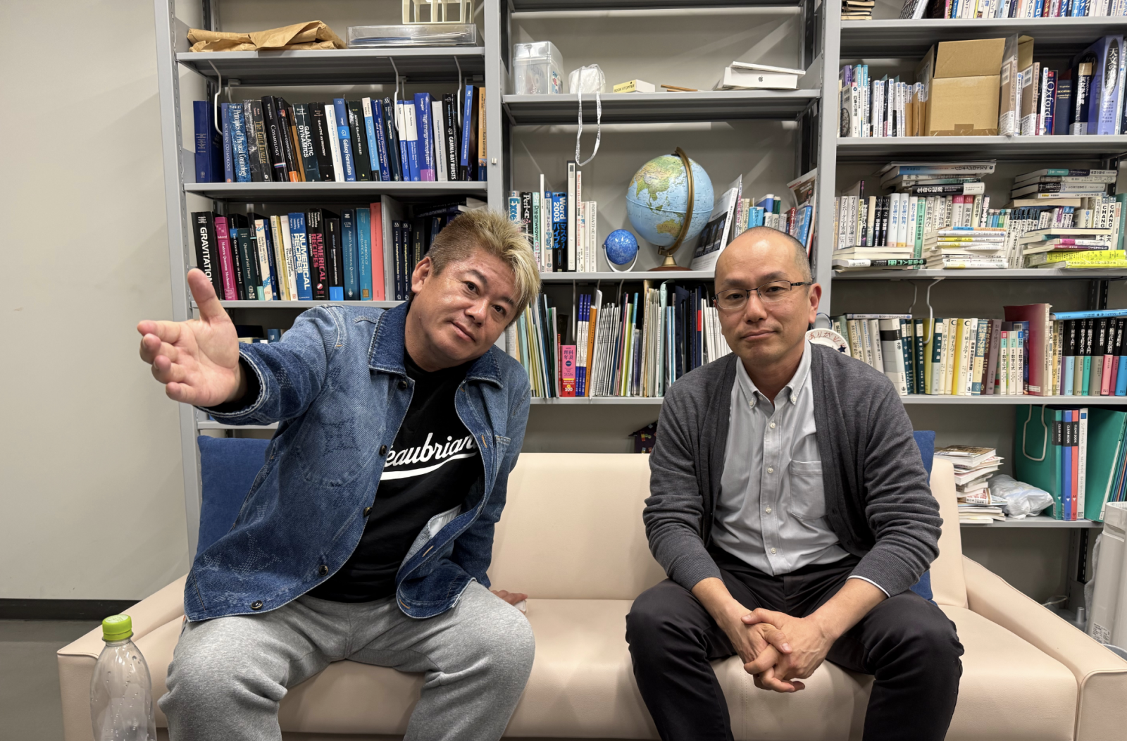 インタビュー中の堀江さんと戸谷さん3-1@ZEROICHI