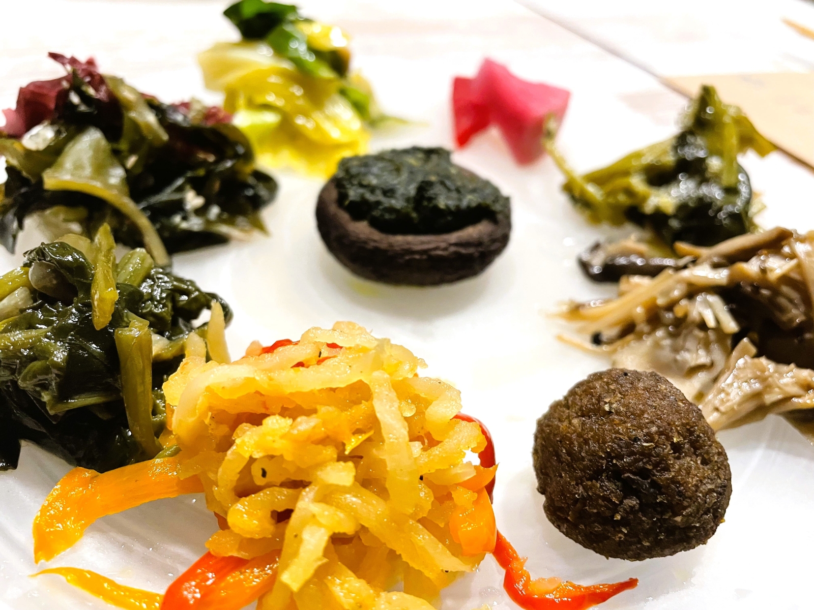 polyphonyで提供された料理の一皿